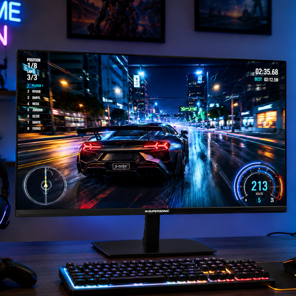 Supersonic 27" Full HD LED Computer Monitor [SLM-27FM100]