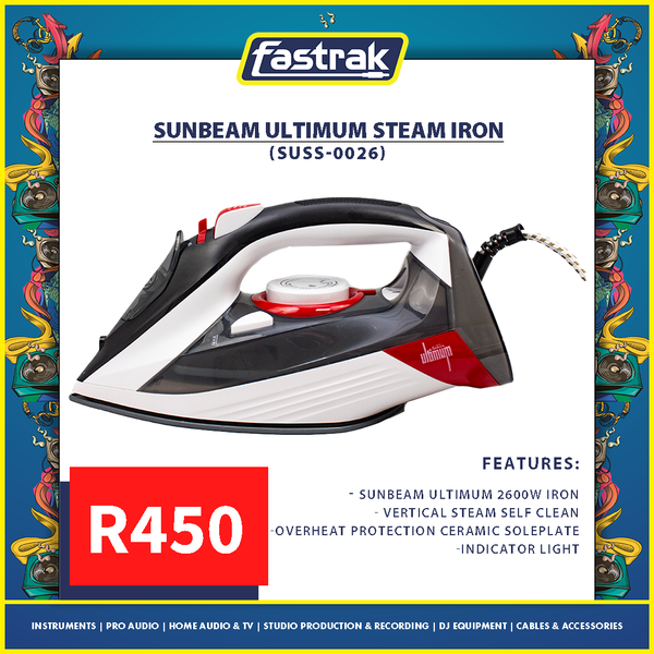 SUSS-0026 Sunbeam Ultimum Steam/Spray/Surge Iron