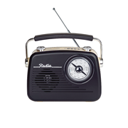 Ubhuti BK Fts Fm/Am/Sw/Bt  Portable Radio Black(FTS-TS01)