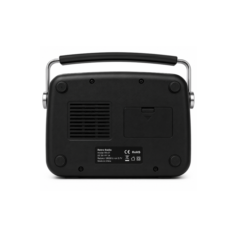 Ubhuti BK Fts Fm/Am/Sw/Bt  Portable Radio Black(FTS-TS01)