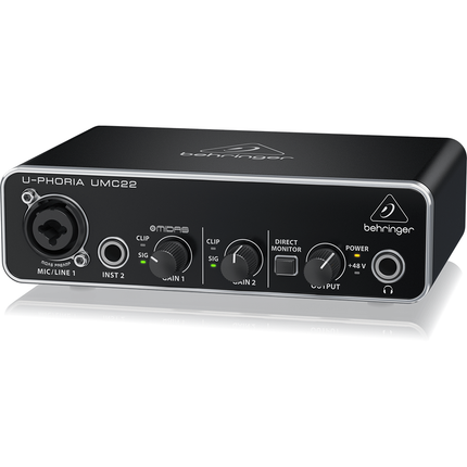 Behringer UMC22 Audio Interface.