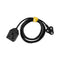 3 Meter 1.5mm Mains Extension Cable 1.5mm Pure Copper Inductors, Heavy Duty 3 Pin Plug &amp; Janus with