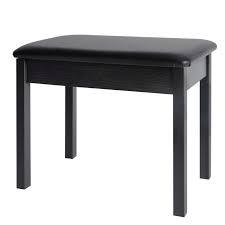 On Stage KB8802B Keyboard and Piano Bench - Black
