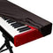 On Stage KDA7061B 61  76 Key Keyboard Dust Cover - Black