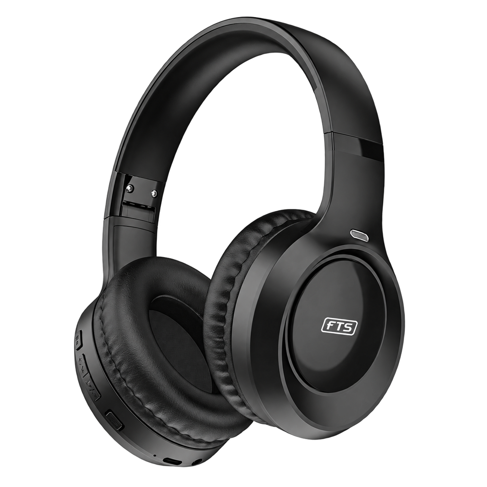 FTS Bluetooth Headphone Black [FTS-T06 BK]
