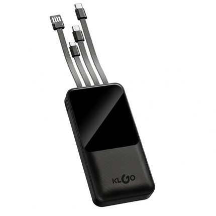 Klgo 10000Mah 4in1 Power Bank Black [KP-28 BK]