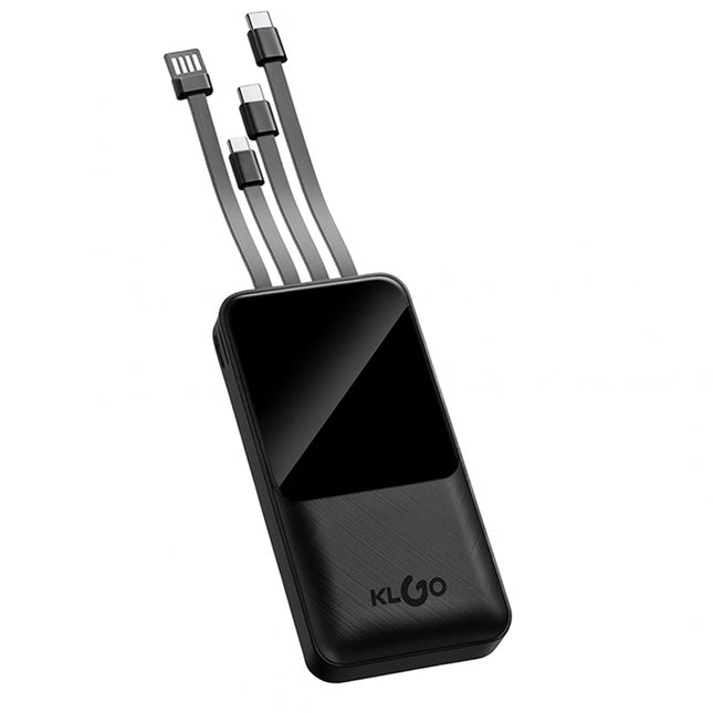 Klgo 10000Mah 4in1 Power Bank Black [KP-28 BK]
