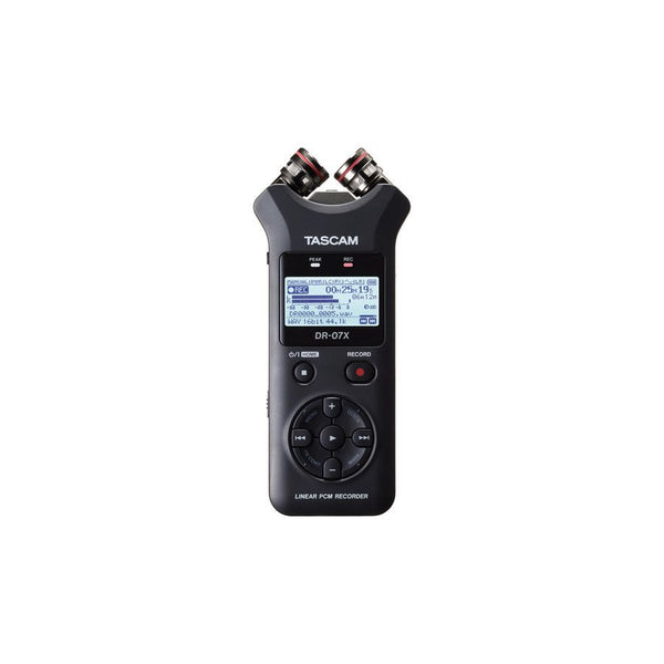 Tascam DR-07X Stereo Handheld Audio Recorder and USB Audio Interface
