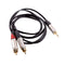 FTS 2RCA-3.5C2M 2X RCA To 3.5MM TRS Jack Cable 2m
