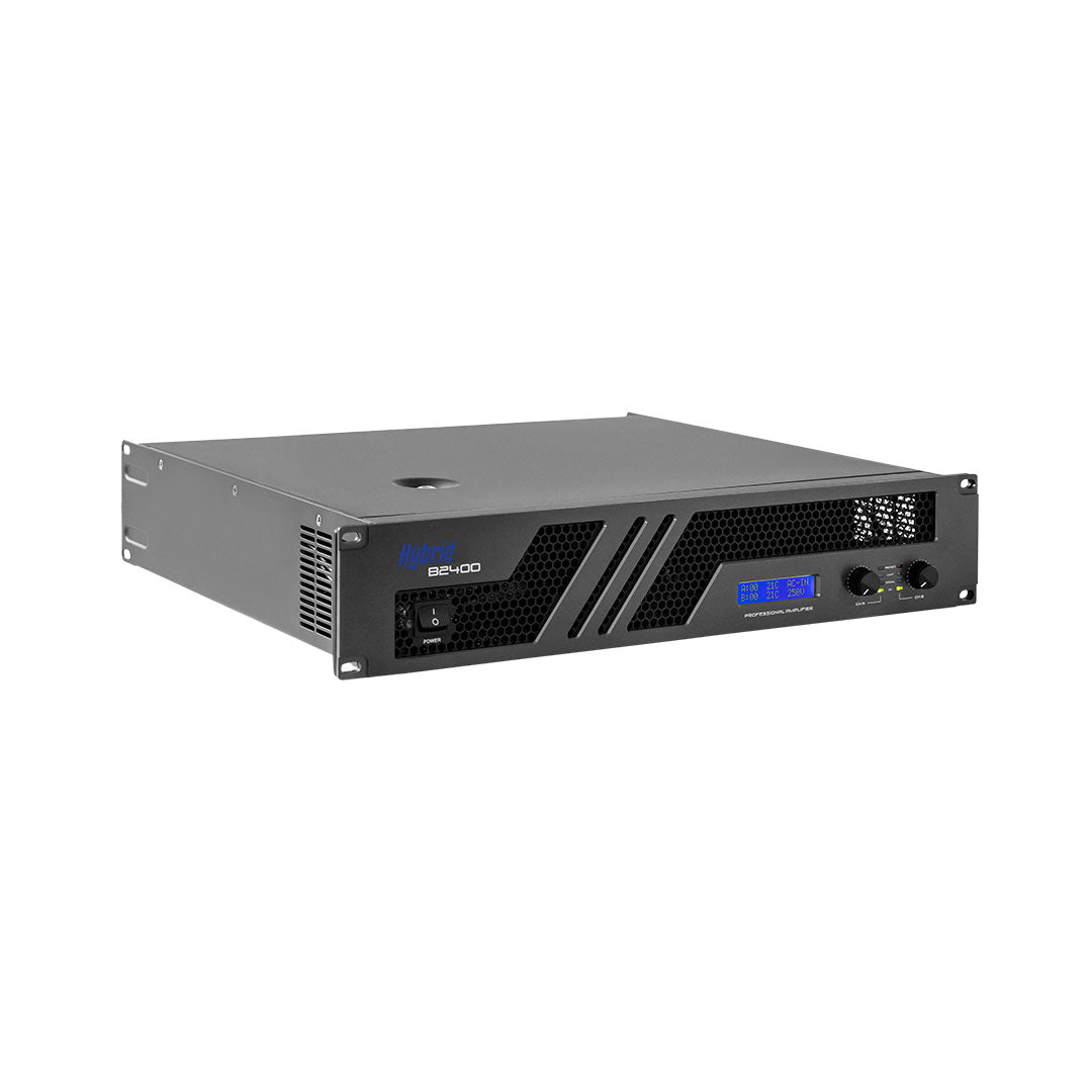 Hybrid B2400MK6 1200W 2 - Channel Speaker Amplifier - Fastrak