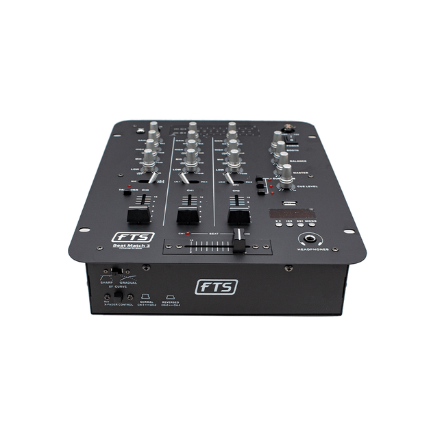 Beat Match 3 FTS - DJ626 3Ch DJ Mixer - Fastrak