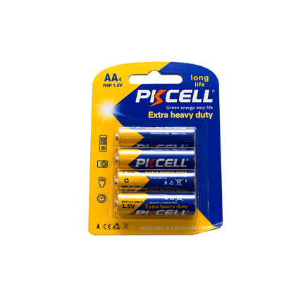 PKCell Extra heavy duty AA battery [R6P - 4B (N)] - Fastrak