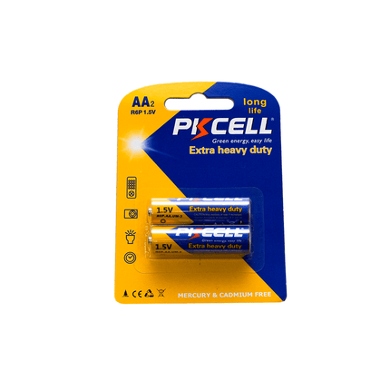 PKCell AA Extra heavy - duty battery [R6P - 2B (N)] - Fastrak