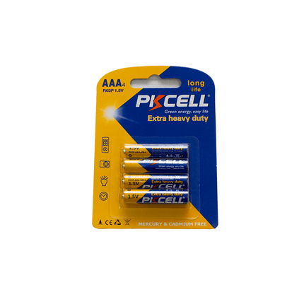 PKCell AAA Extra heavy - duty battery [R03P - 4B (N)] - Fastrak