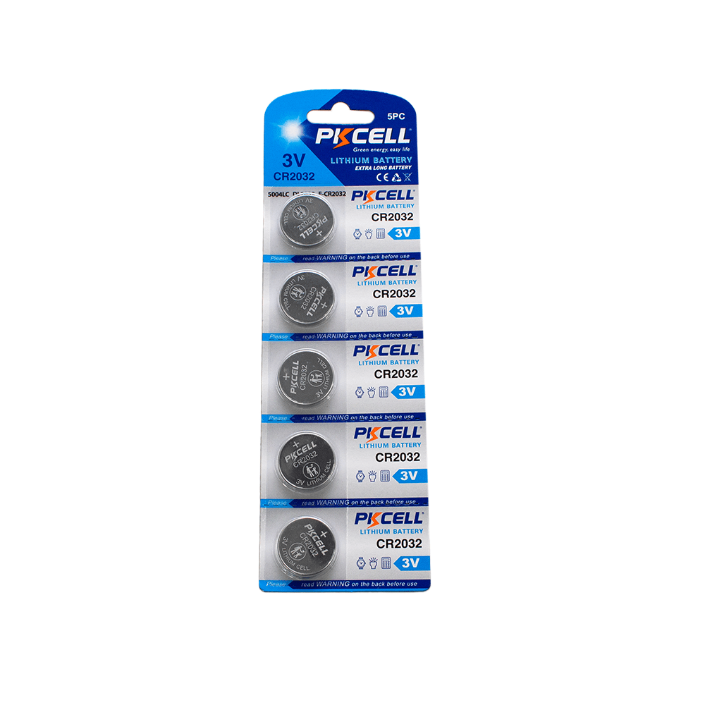 CR2032 - 5B (N) 3.0V, 0 Hg, 210mAh - Fastrak