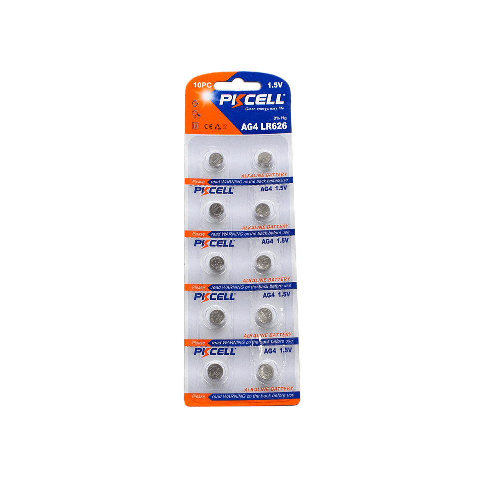 AG4/LR626 (N) 1.5V, 0 Hg, 35mAh Battery - Fastrak