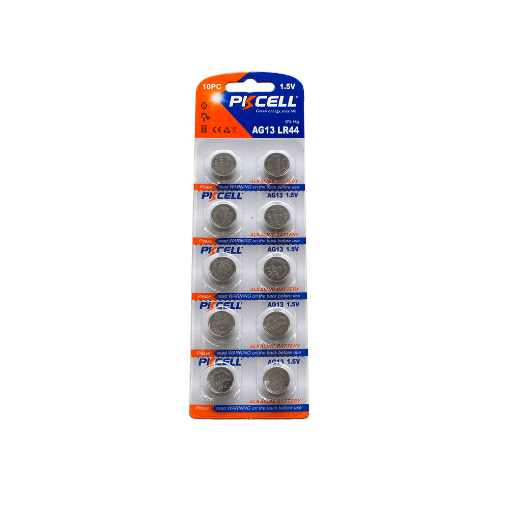 AG13/LR44 1.5V, 0 Hg, 145mAh Battery - Fastrak