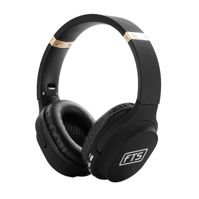 FTS KD39 Over - Ear Wireless Headphones (Black) - Fastrak