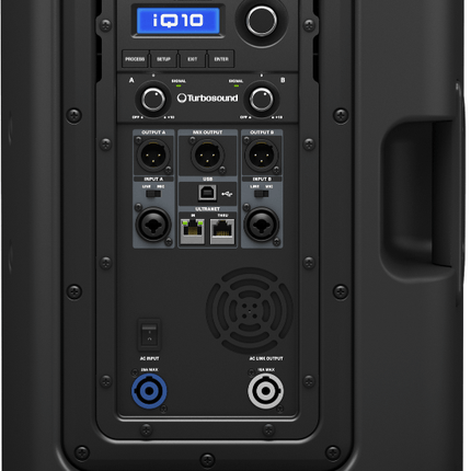 Turbosound iQ10 2500W 10" Active Speaker (Each) - Fastrak