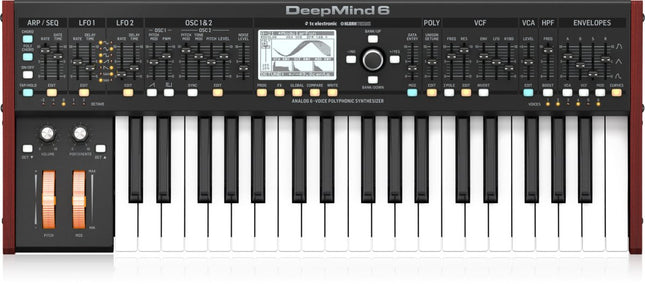 Behringer Deepmind 6 6 - Voice Polyphonic Synthesizer - Fastrak