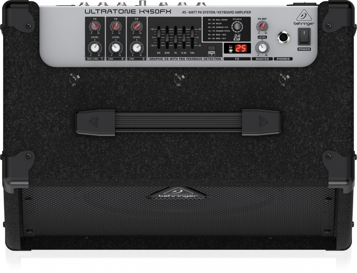 Behringer K450FX 10" 45W Keyboard Amplifier - Fastrak