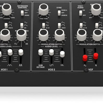 Behringer CAT Duophonic Analog Synthesizer - Fastrak