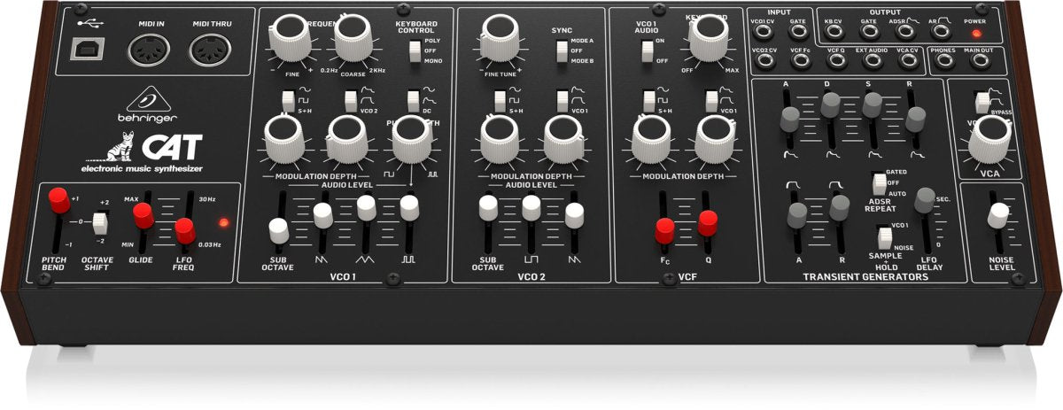 Behringer CAT Duophonic Analog Synthesizer - Fastrak
