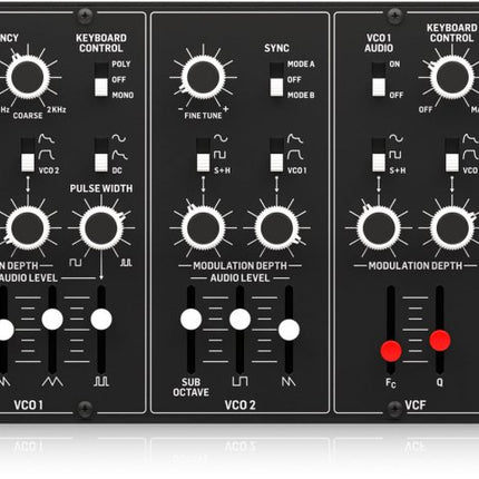 Behringer CAT Duophonic Analog Synthesizer - Fastrak