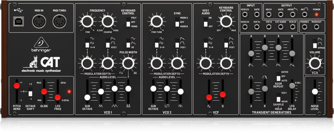Behringer CAT Duophonic Analog Synthesizer - Fastrak