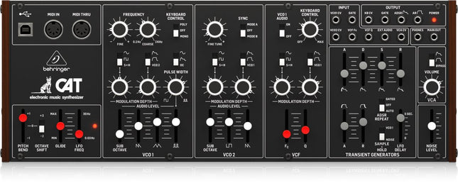 Behringer CAT Duophonic Analog Synthesizer - Fastrak