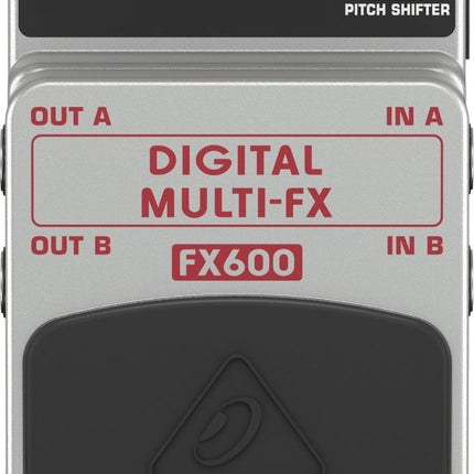 Behringer FX600 Multi - Effects Pedal - Fastrak