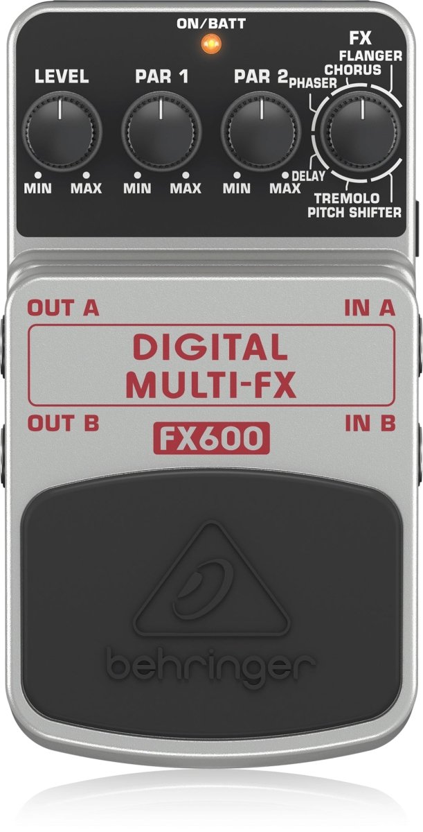 Behringer FX600 Multi - Effects Pedal - Fastrak