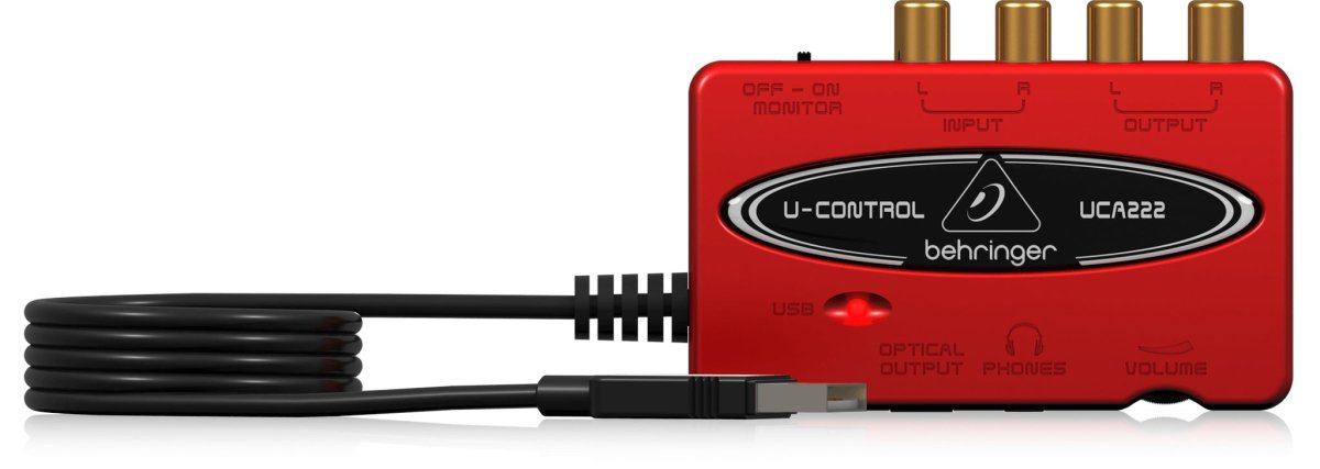 Behringer UCA222 USB Audio Interface - Fastrak