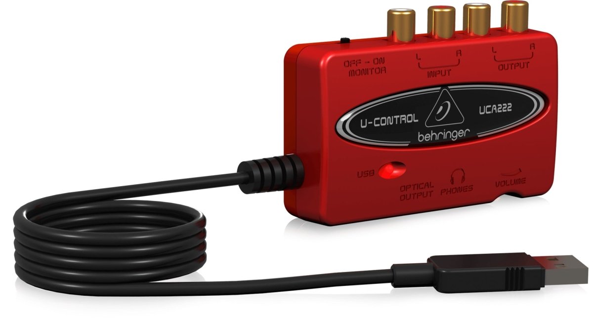 Behringer UCA222 USB Audio Interface - Fastrak