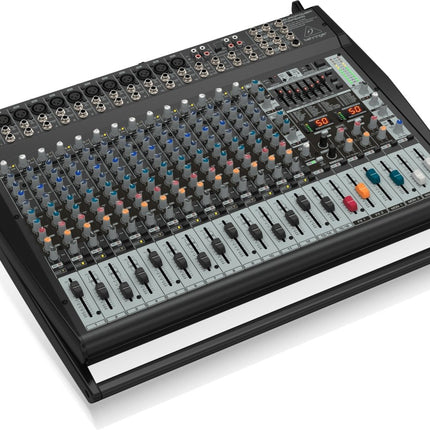 Behringer PMP6000 20 - Channel 1600W Powered Mixer - Fastrak