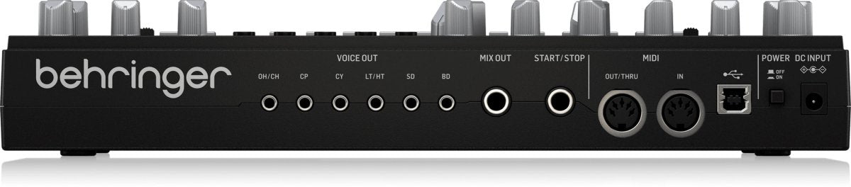 Behringer RD - 6 BK Classic Analog Drum Machine (Black) - Fastrak