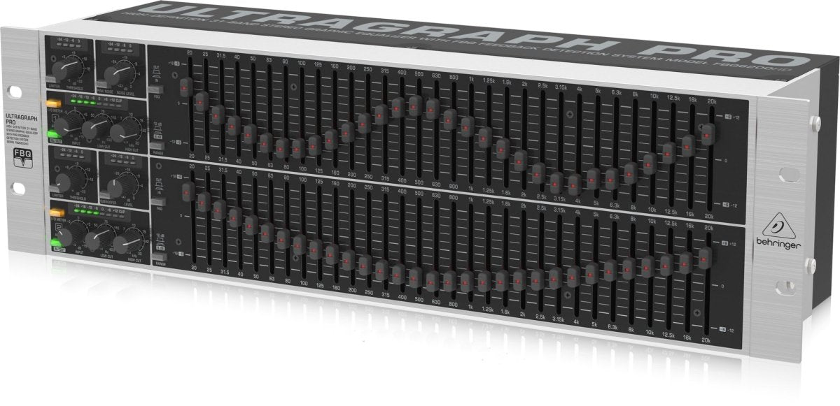 Behringer FBQ6200HD 31 - Band Stereo Graphic Equalizer - Fastrak