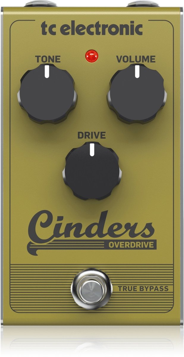 TC Electronic Cinders Overdrive Effects Pedal - Fastrak