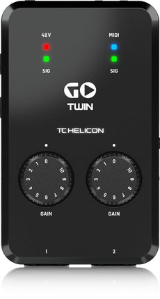TC Helicon Go Twin Audio Interface - Fastrak