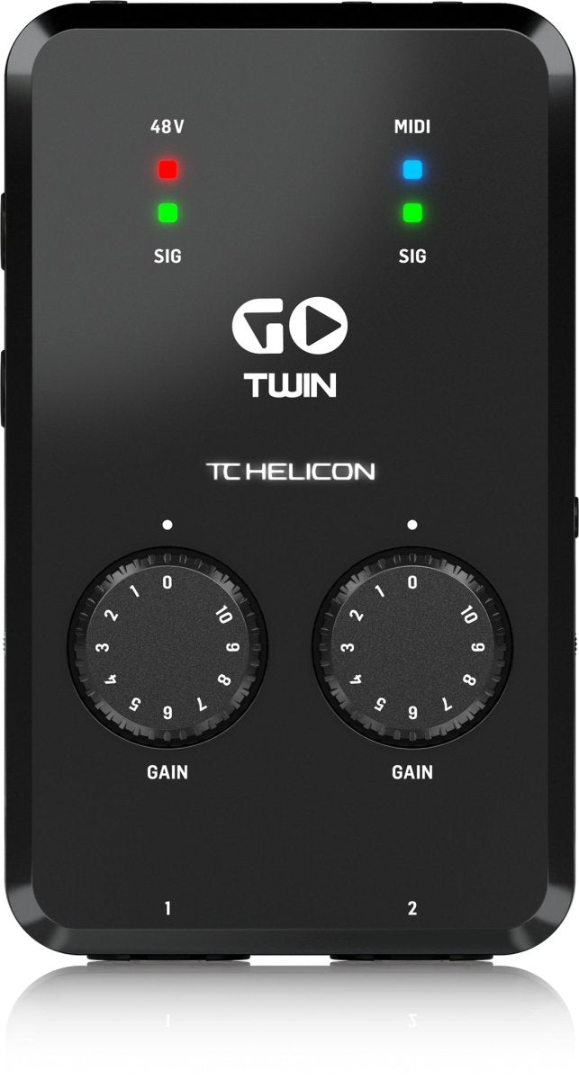 TC Helicon Go Twin Audio Interface - Fastrak