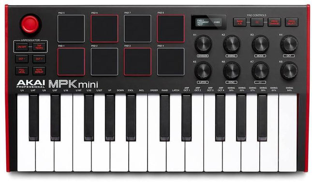 Akai MPK MINI MK3 MIDI Controller - Fastrak
