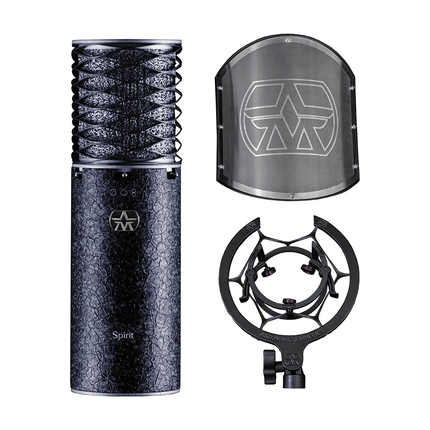 Aston Microphones Spirit Black Microphone Bundle - Fastrak