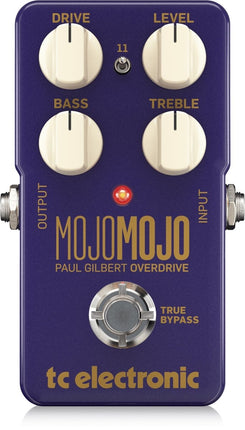TC Electronic Mojomojo Paul Gilbert Edition Overdrive Effects Pedal - Fastrak