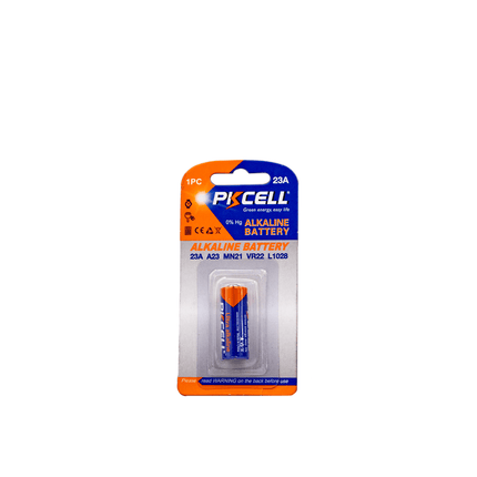 PKCell 12V Alkaline Battery [23A - 1B] - Fastrak