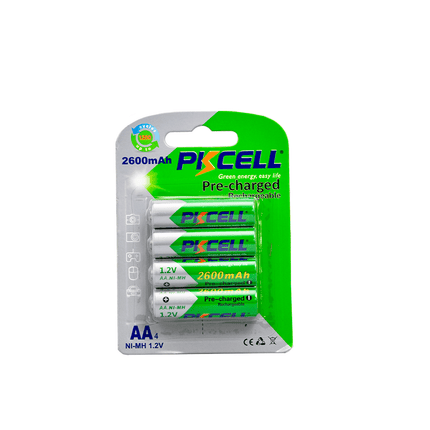 LSD Ni Mh AA2600mah - 4B 1.2V AA Rechargeable Battery Low - Fastrak