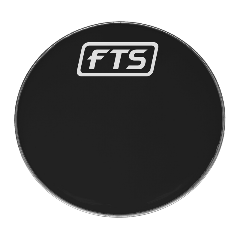 FTS 22" Black Drum Head 0.25mm - fastrak-sa (2026946363459)