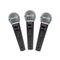FTS Three In Pack Dynamic Vocal Microphones - fastrak-sa (2026943316035)