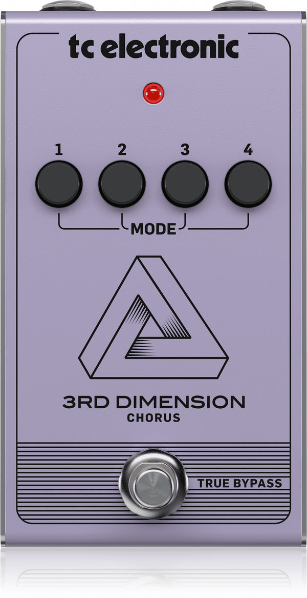 TC Electronic 3RD Dimension Chorus Effects Pedal