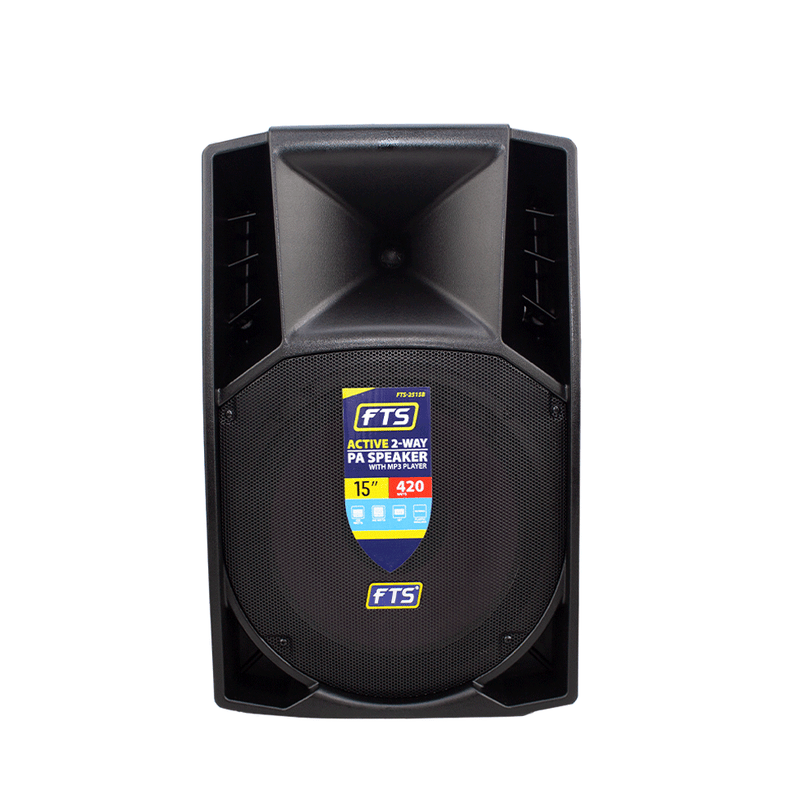 FTS Active Speaker Box [FTS-2515B] - Tops: Active & Passive – Fastrak