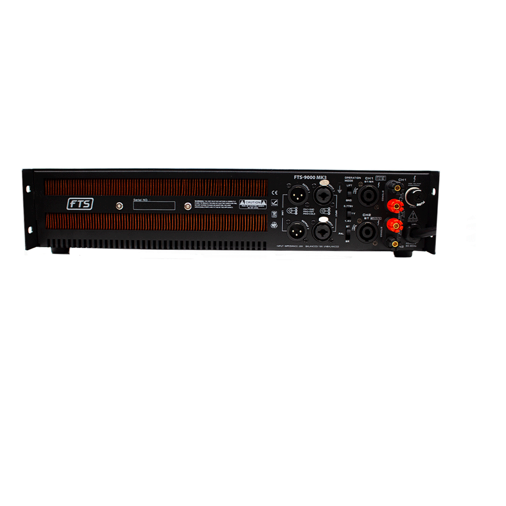 Fts Professional Power Amplifier [FTS - 9000 MK3] - Fastrak